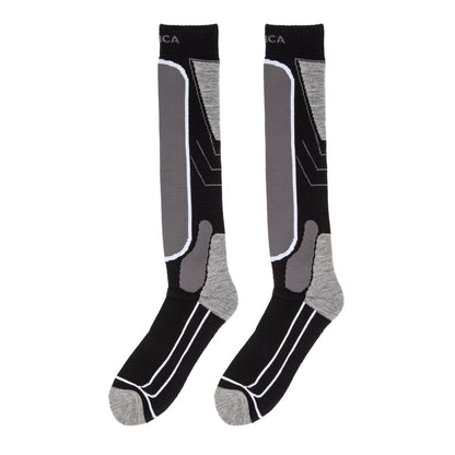 Black - Front - Nevica Mens Meribel Ski Socks (Pack of 2)