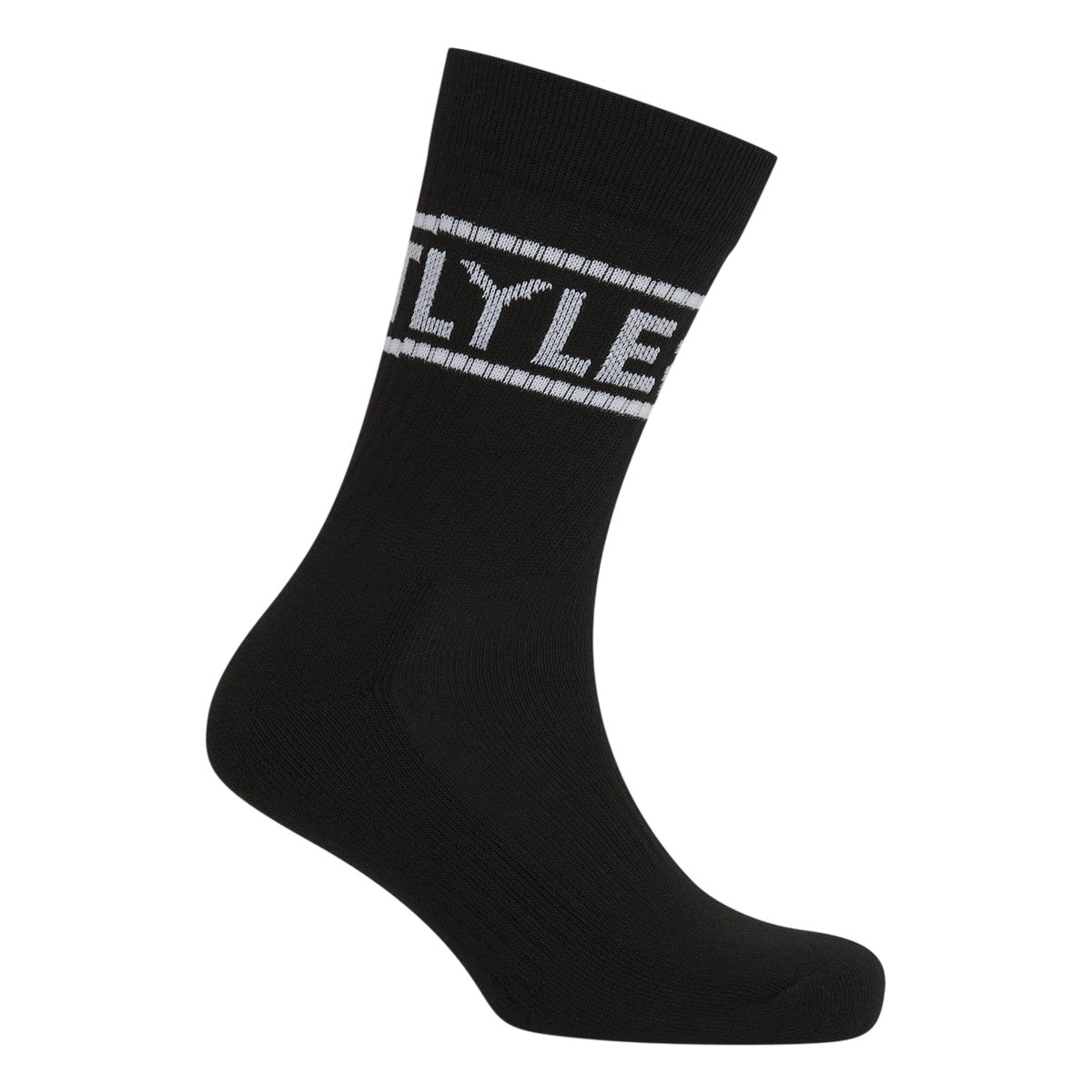 Black - Back - Lyle & Scott Mens Crew Socks (Pack of 3)