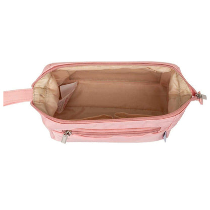 Pink - Side - Miso Make-up Bag & Mirror