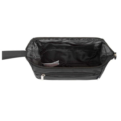 Black - Side - Miso Make-up Bag & Mirror