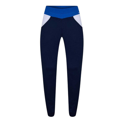 Navy - Front - Boss Childrens-Kids Colour Block Regular Jogging Bottoms