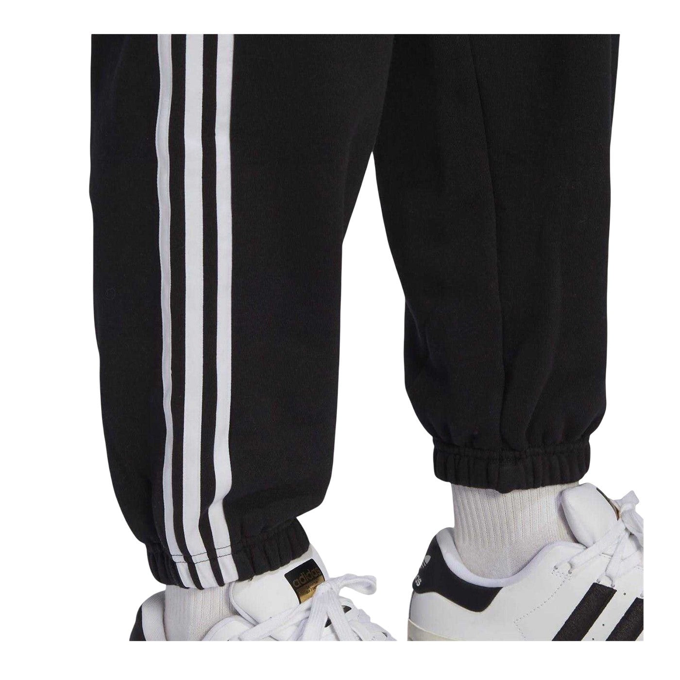 Black Print - Lifestyle - Adidas Womens-Ladies Originals Relaxed Fit Jogging Bottoms