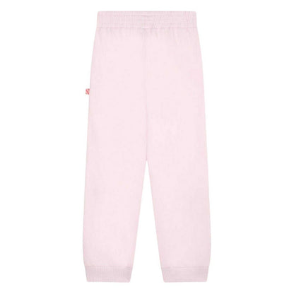 Pale Pink - Back - Billieblush Girls Sequin Regular Jogging Bottoms