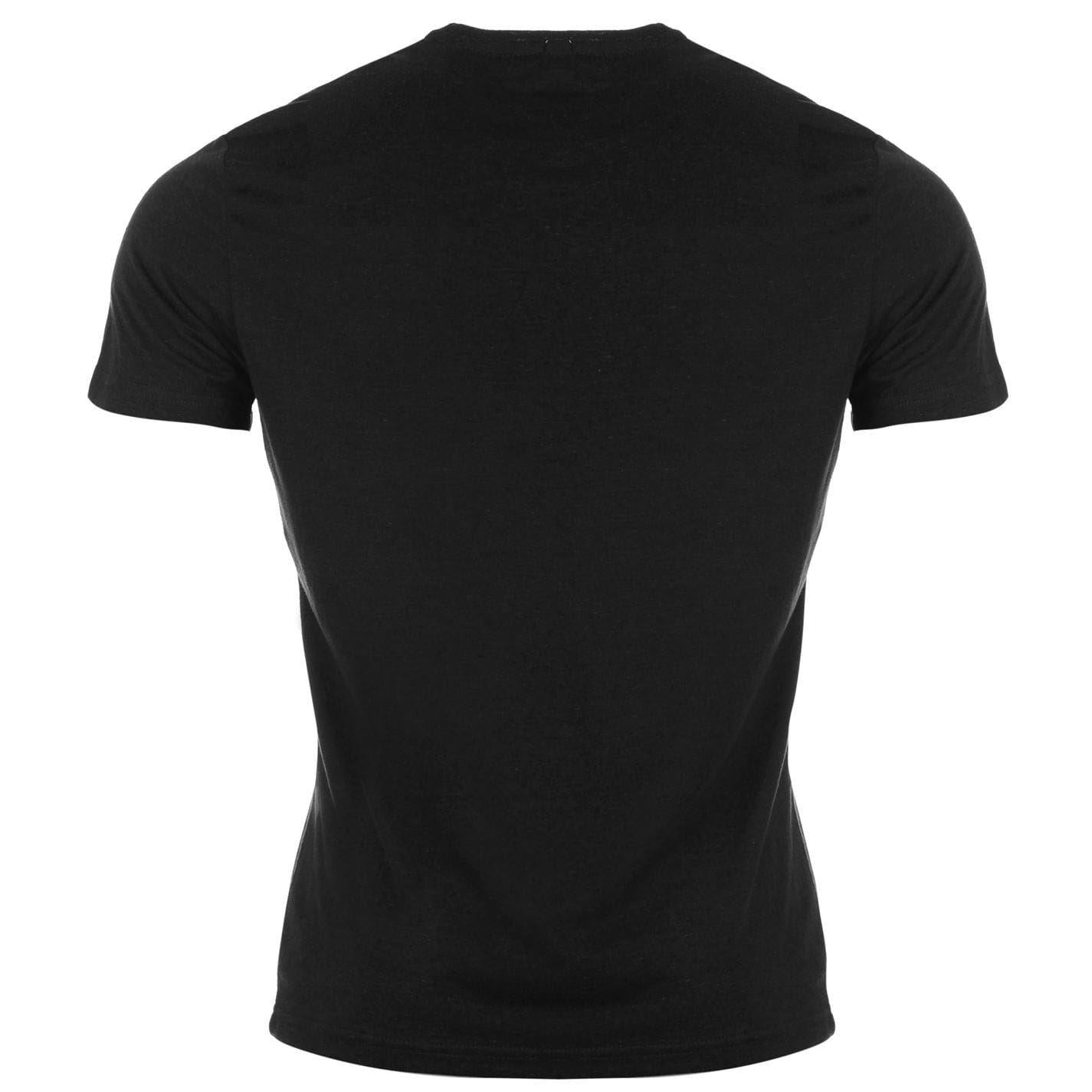Black - Back - Tommy Jeans Mens Embroidered Logo Loose T-Shirt