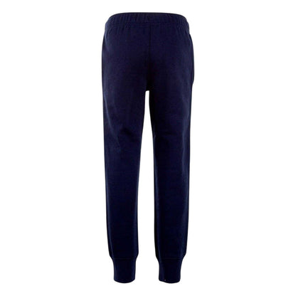 Midnight Navy - Back - Nike Childrens-Kids Fleece Logo Jogging Bottoms