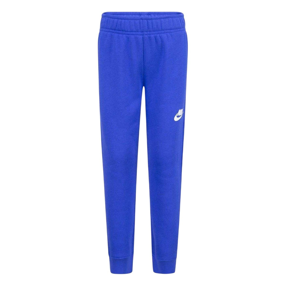 Game Royal - Front - Nike Childrens-Kids Fleece Logo Jogging Bottoms
