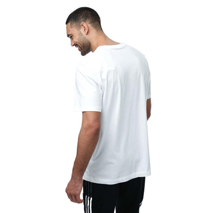 White - Back - Adidas Mens Terrex Logo Classic T-Shirt