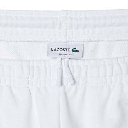 White-Blue - Side - Lacoste Mens Colour Block Jogging Bottoms