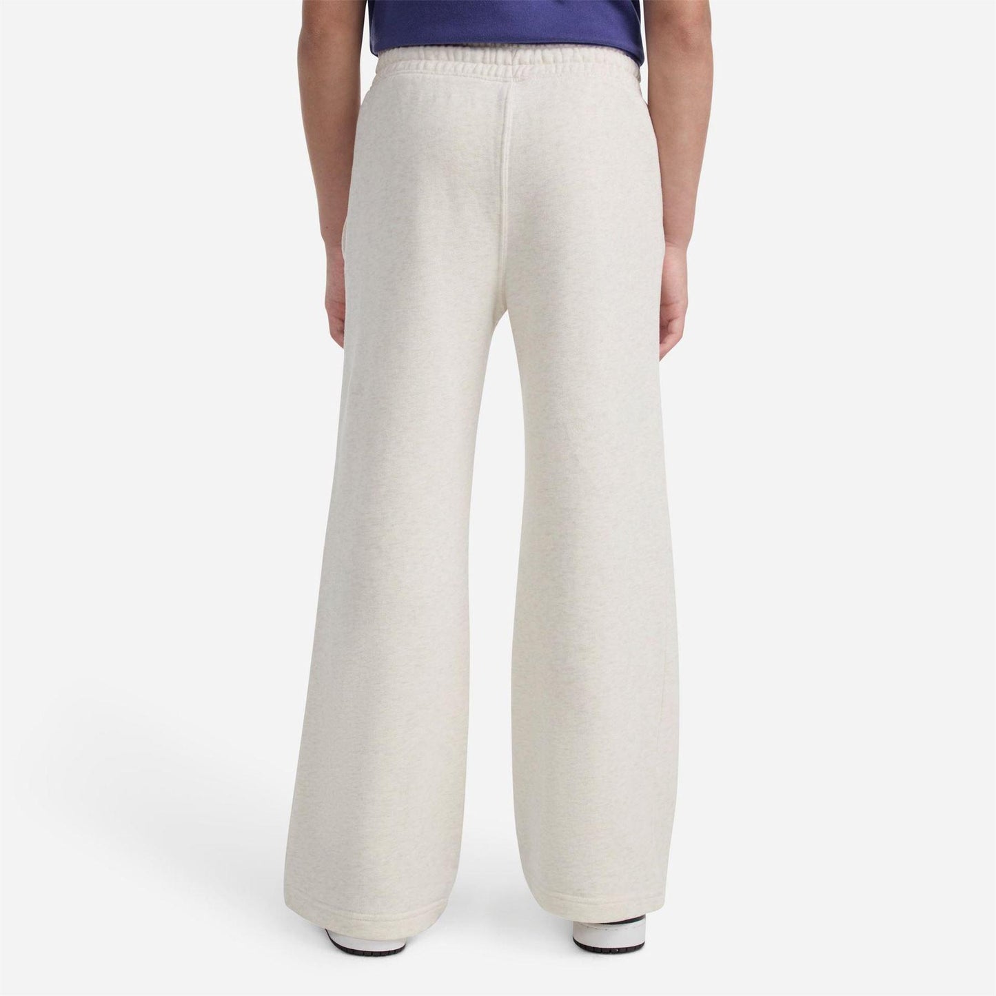 Oatmeal - Side - Abercrombie & Fitch Childrens-Kids Wide Leg Jogging Bottoms