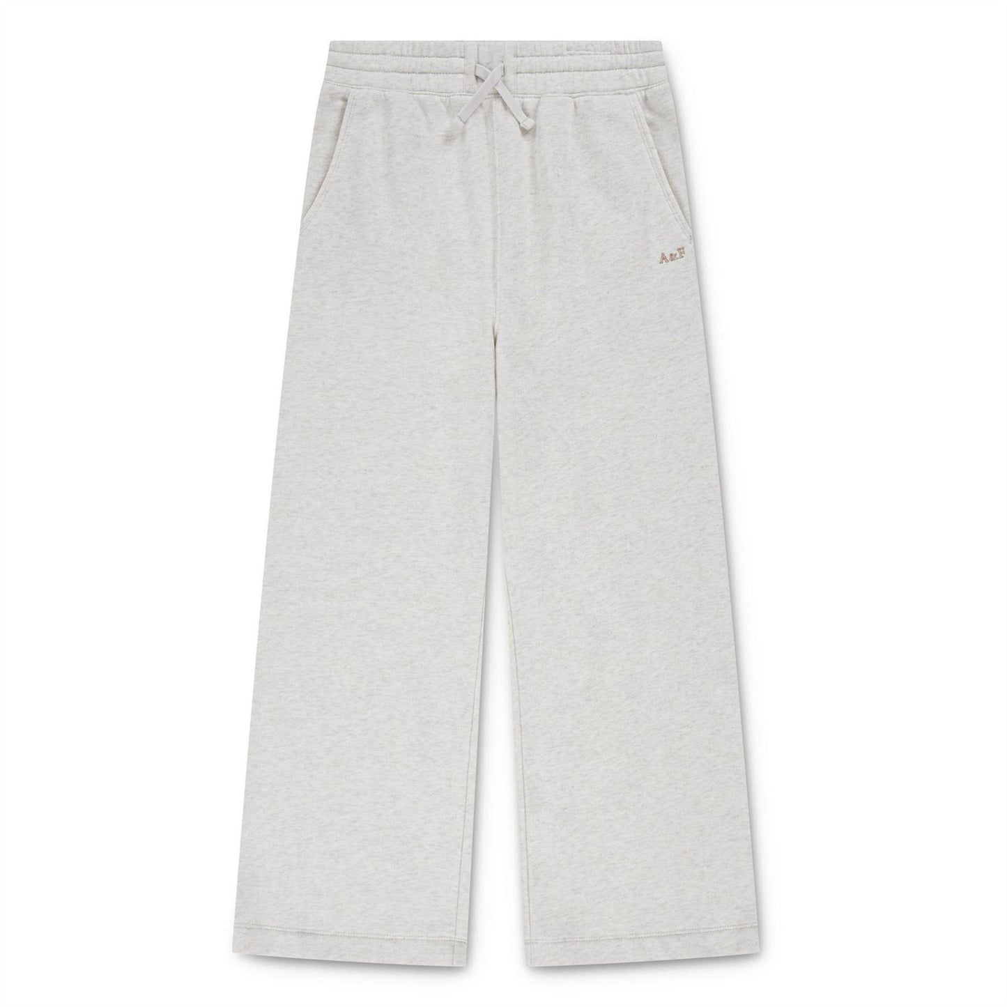 Oatmeal - Lifestyle - Abercrombie & Fitch Childrens-Kids Wide Leg Jogging Bottoms