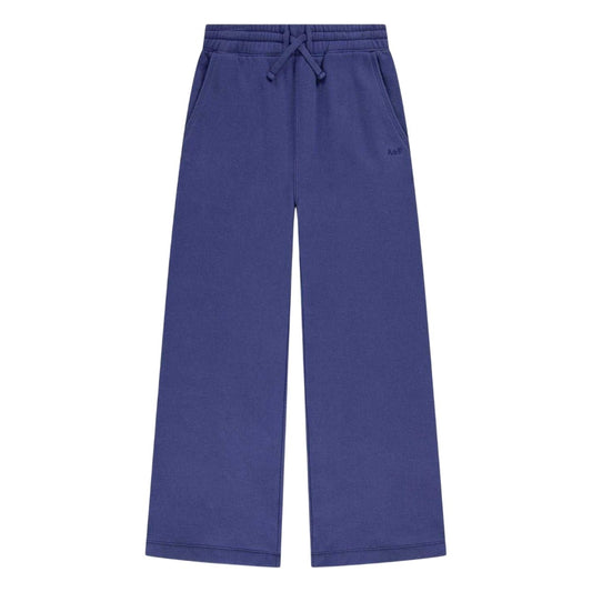 Blue - Front - Abercrombie & Fitch Childrens-Kids Wide Leg Jogging Bottoms