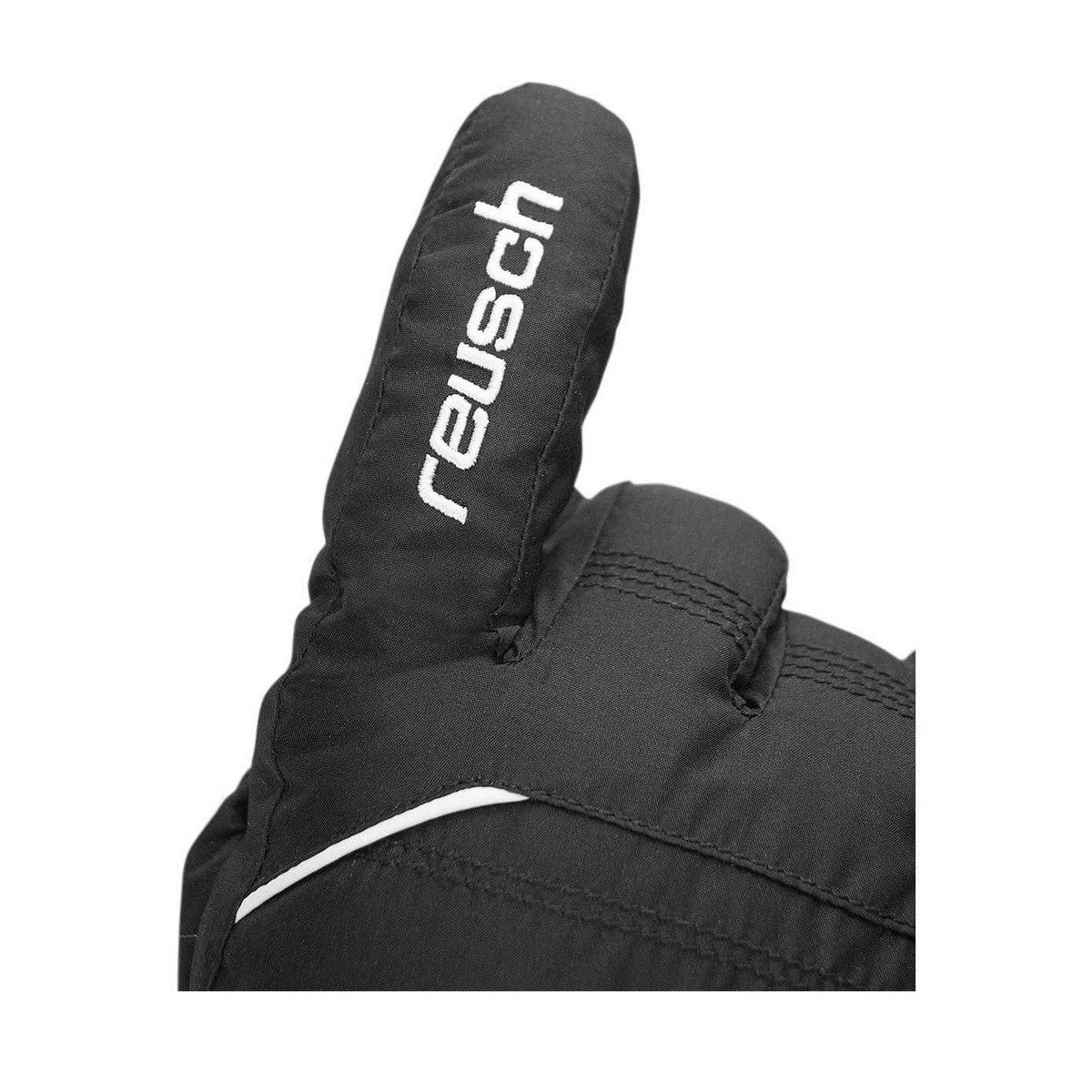Black - Side - Reusch Unisex Adult Sven Insulated GORE-TEX Logo Ski Gloves