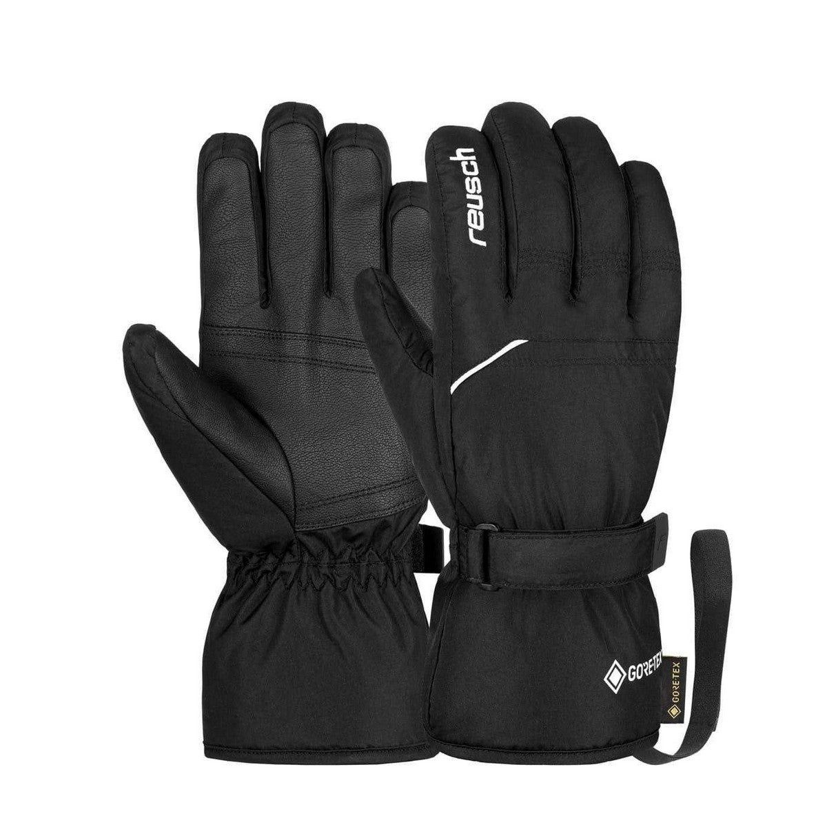 Black - Lifestyle - Reusch Unisex Adult Sven Insulated GORE-TEX Logo Ski Gloves