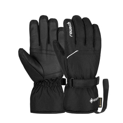 Black - Lifestyle - Reusch Unisex Adult Sven Insulated GORE-TEX Logo Ski Gloves