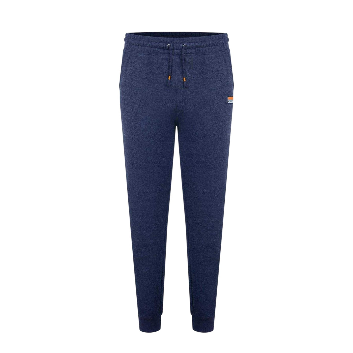 Indigo Marl - Front - SoulCal Mens Signature Fleece Jogging Bottoms