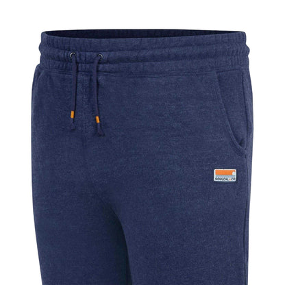 Indigo Marl - Pack Shot - SoulCal Mens Signature Fleece Jogging Bottoms
