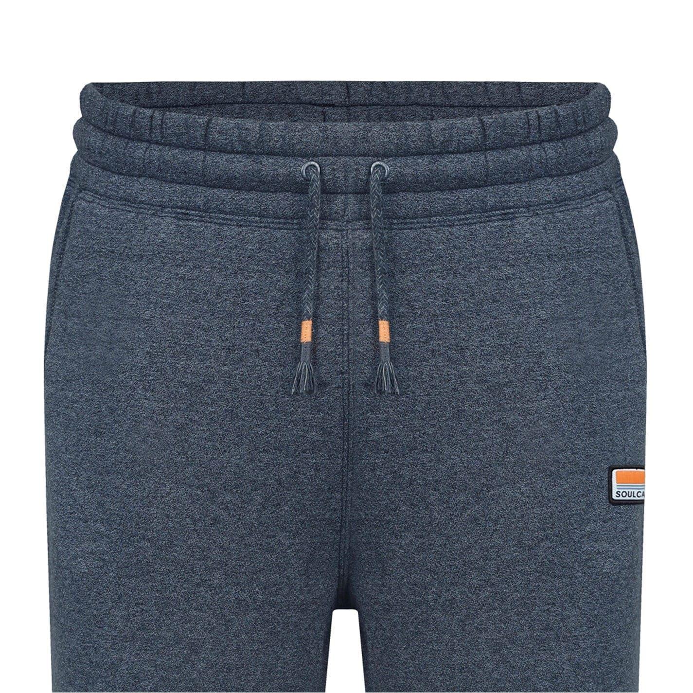 Dark Charcoal Marl - Lifestyle - SoulCal Mens Signature Fleece Jogging Bottoms