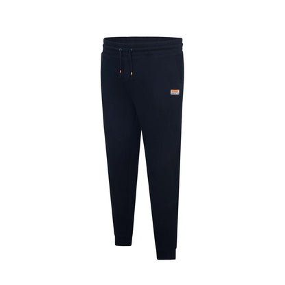 Black - Side - SoulCal Mens Signature Fleece Jogging Bottoms