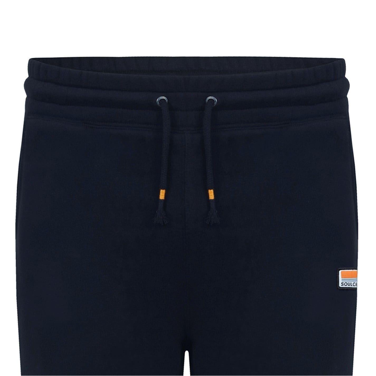Black - Lifestyle - SoulCal Mens Signature Fleece Jogging Bottoms