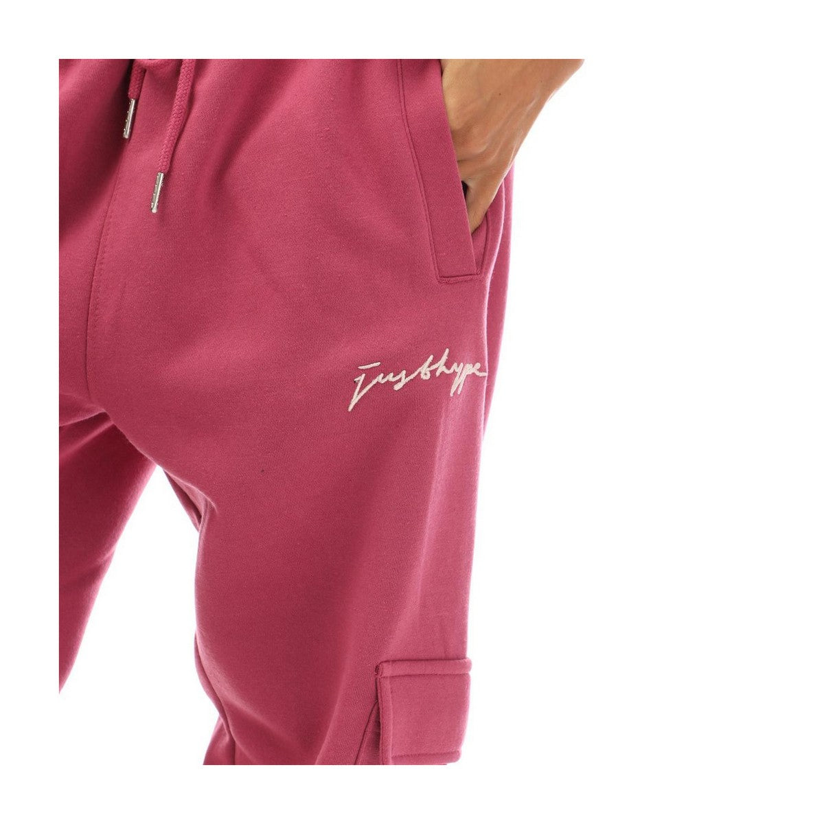 Pink - Lifestyle - Hype Mens Solid Cargo Jogging Bottoms