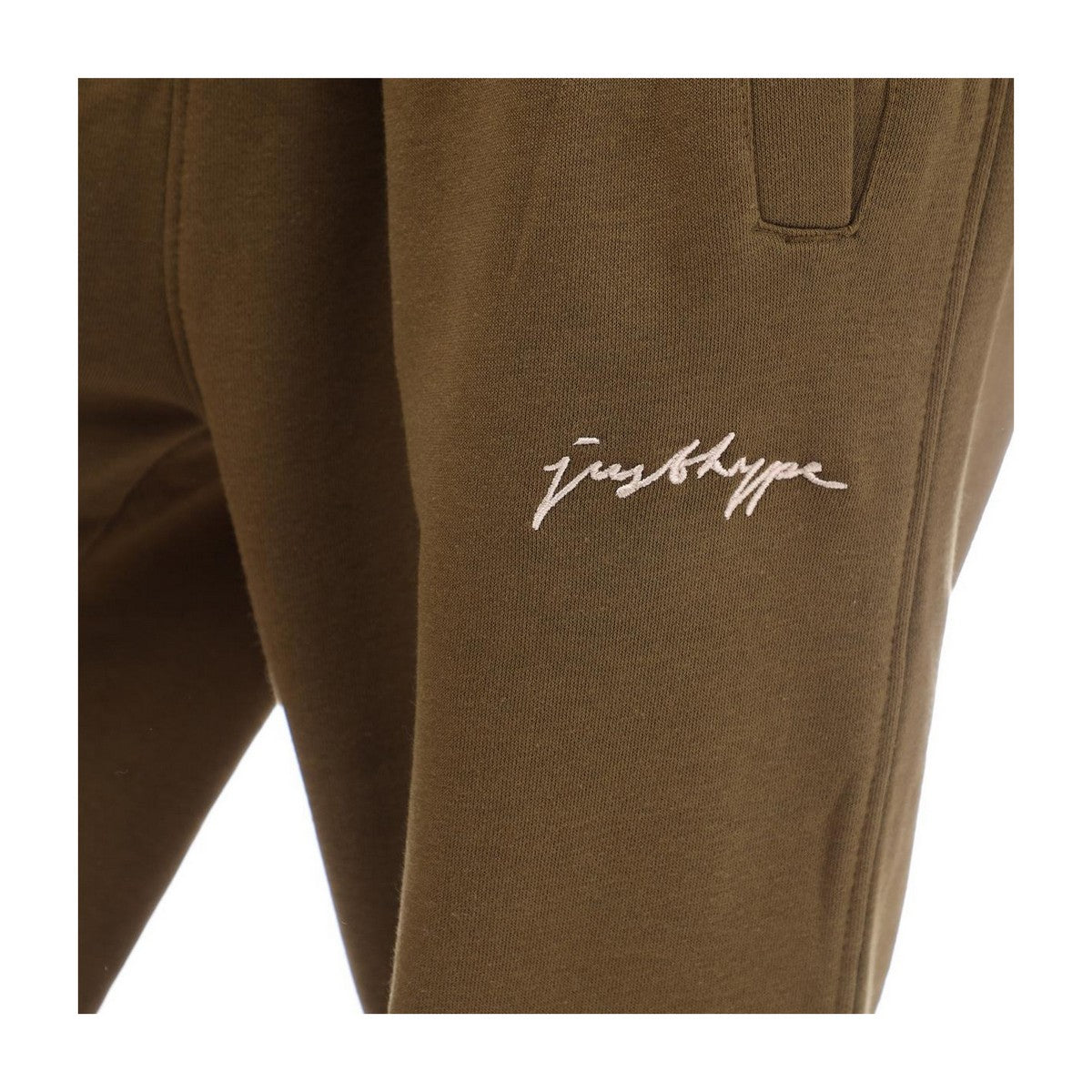 Olive - Lifestyle - Hype Mens Solid Cargo Jogging Bottoms