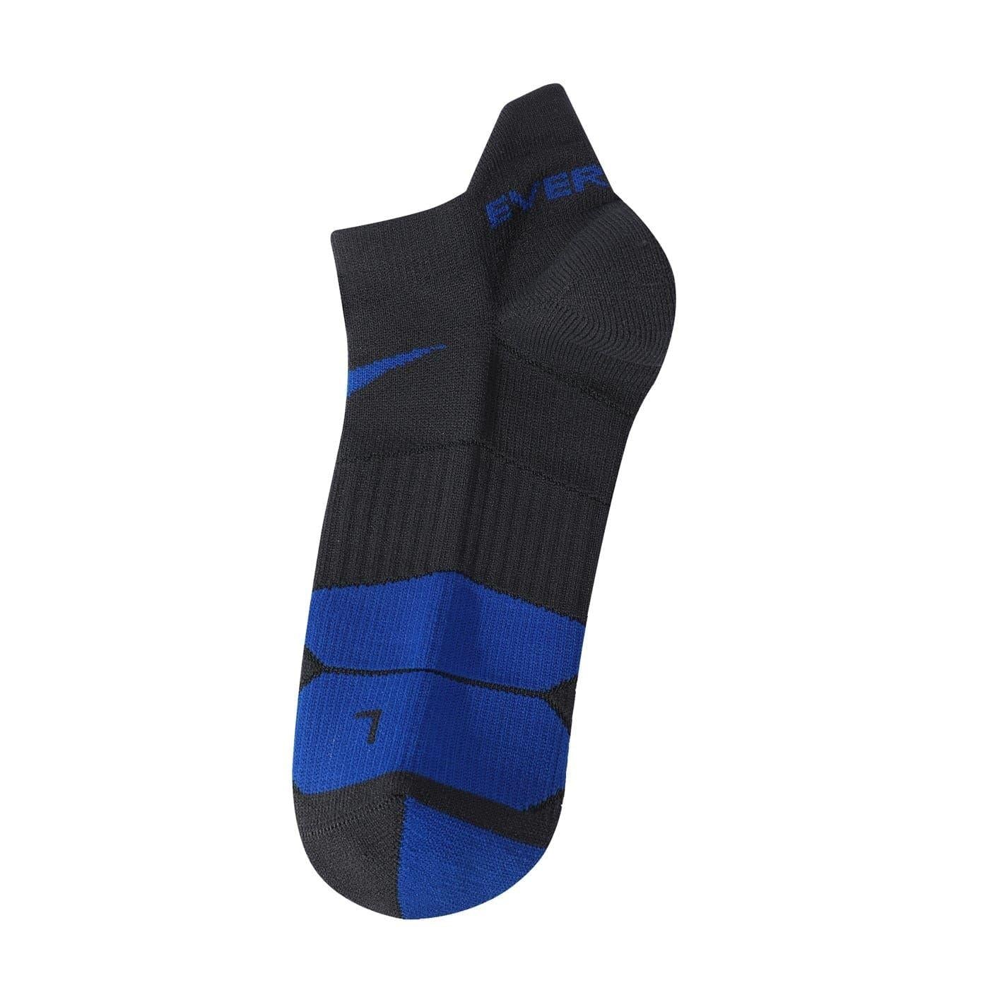 Grey - Back - Everlast Mens Trainer Socks