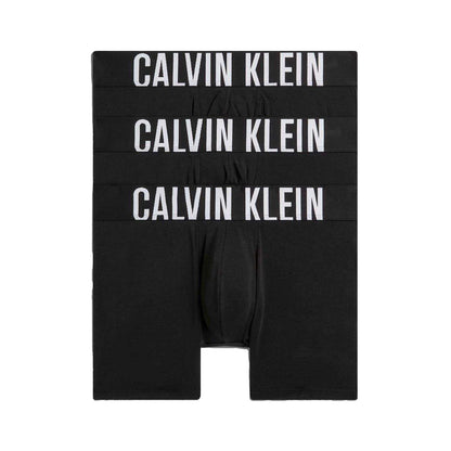 Black - Front - Calvin Klein Mens Boxer Shorts (Pack of 3)