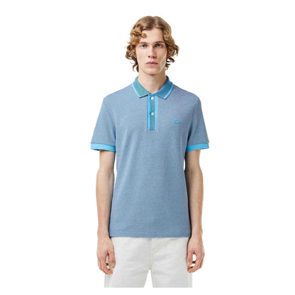 Blue - Lifestyle - Lacoste Mens Caviar Regular Polo Shirt