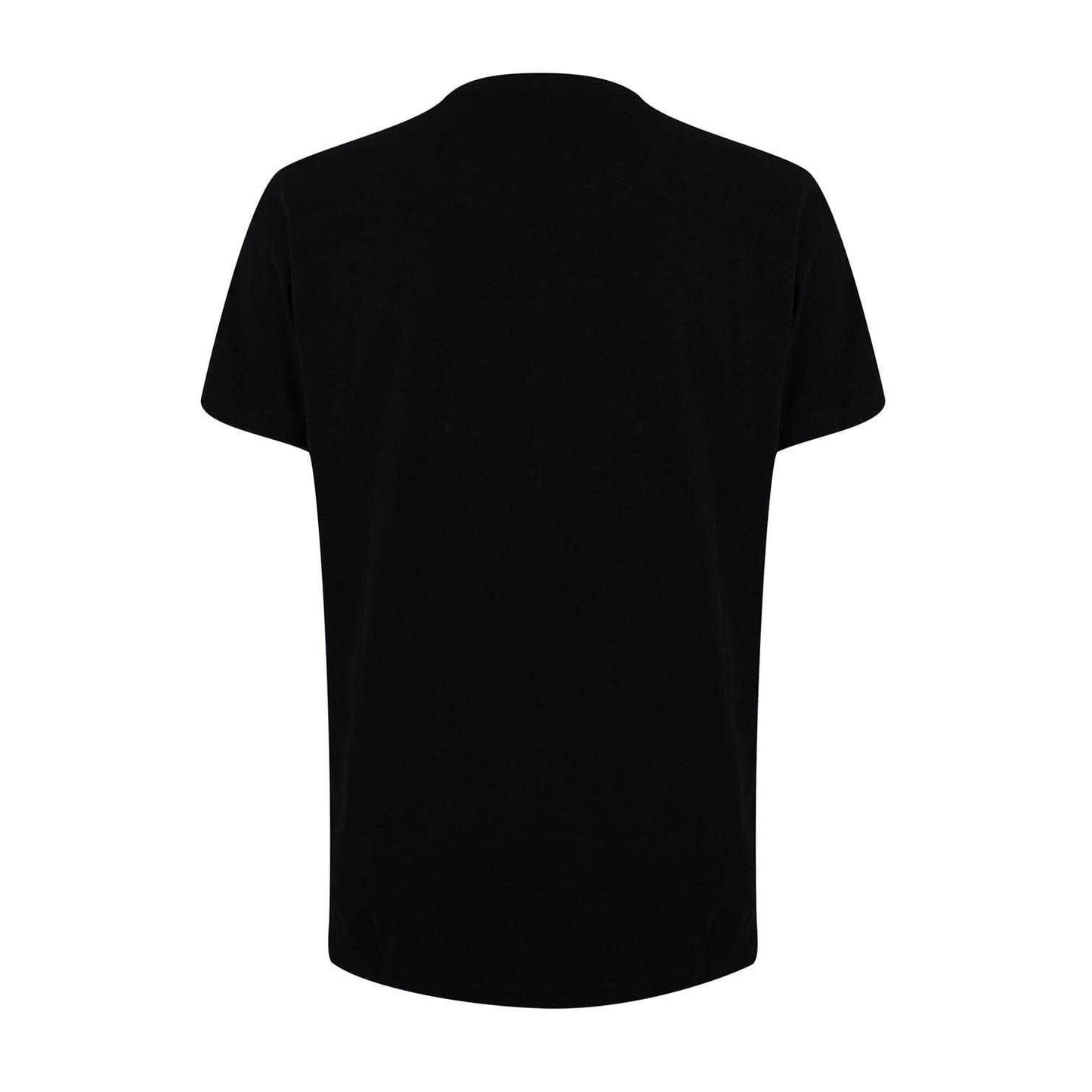 Black - Back - Pretty Green Mens Mitchell Cotton T-Shirt