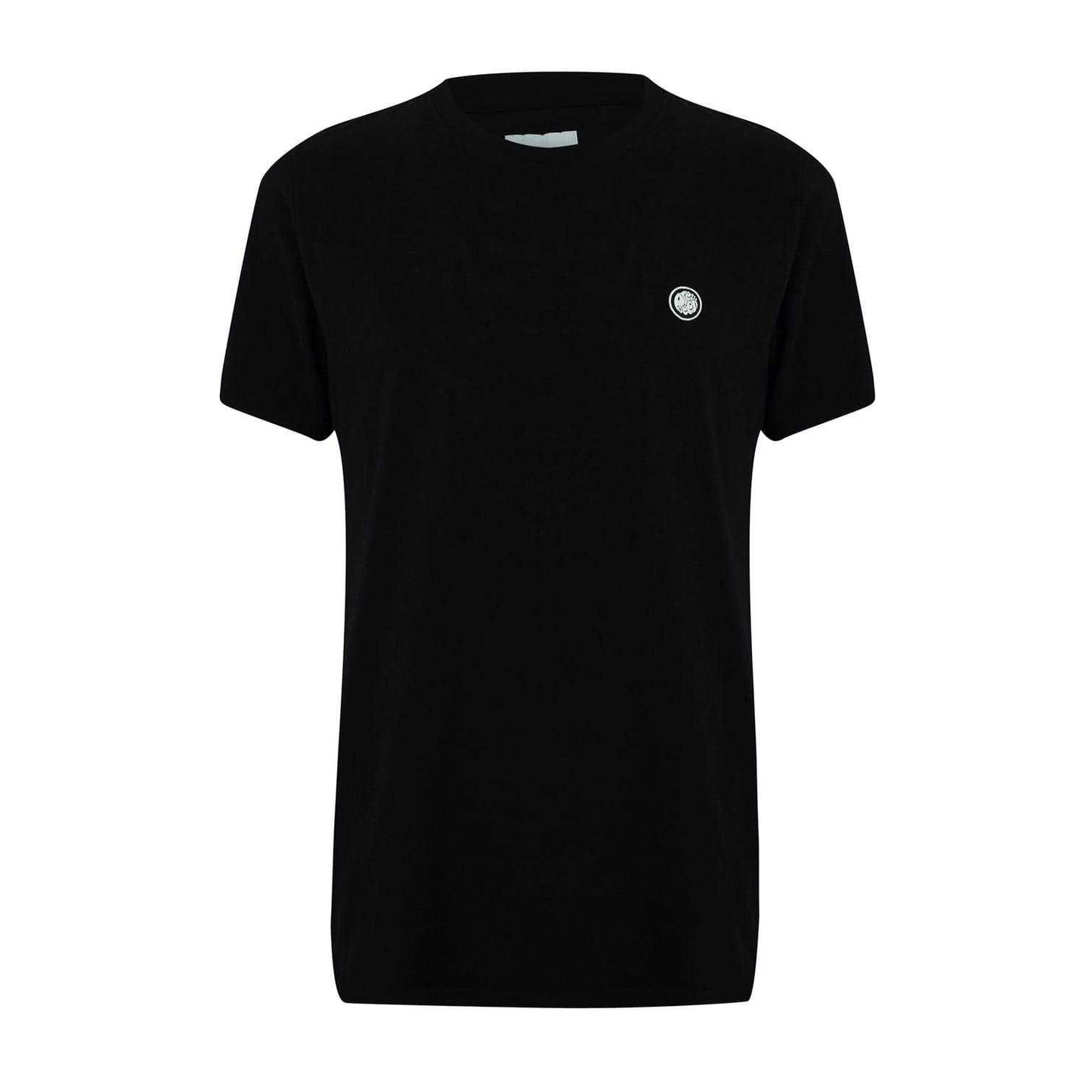 Black - Front - Pretty Green Mens Mitchell Cotton T-Shirt