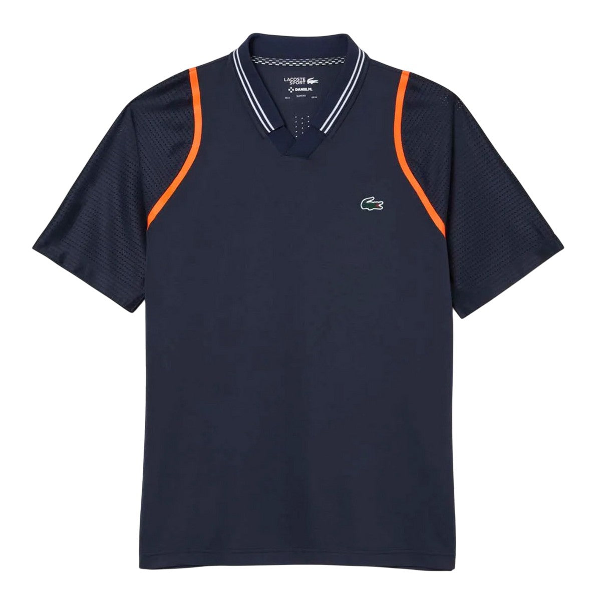 Blue - Front - Lacoste Mens Daniil Medvedev Tennis Polo Shirt