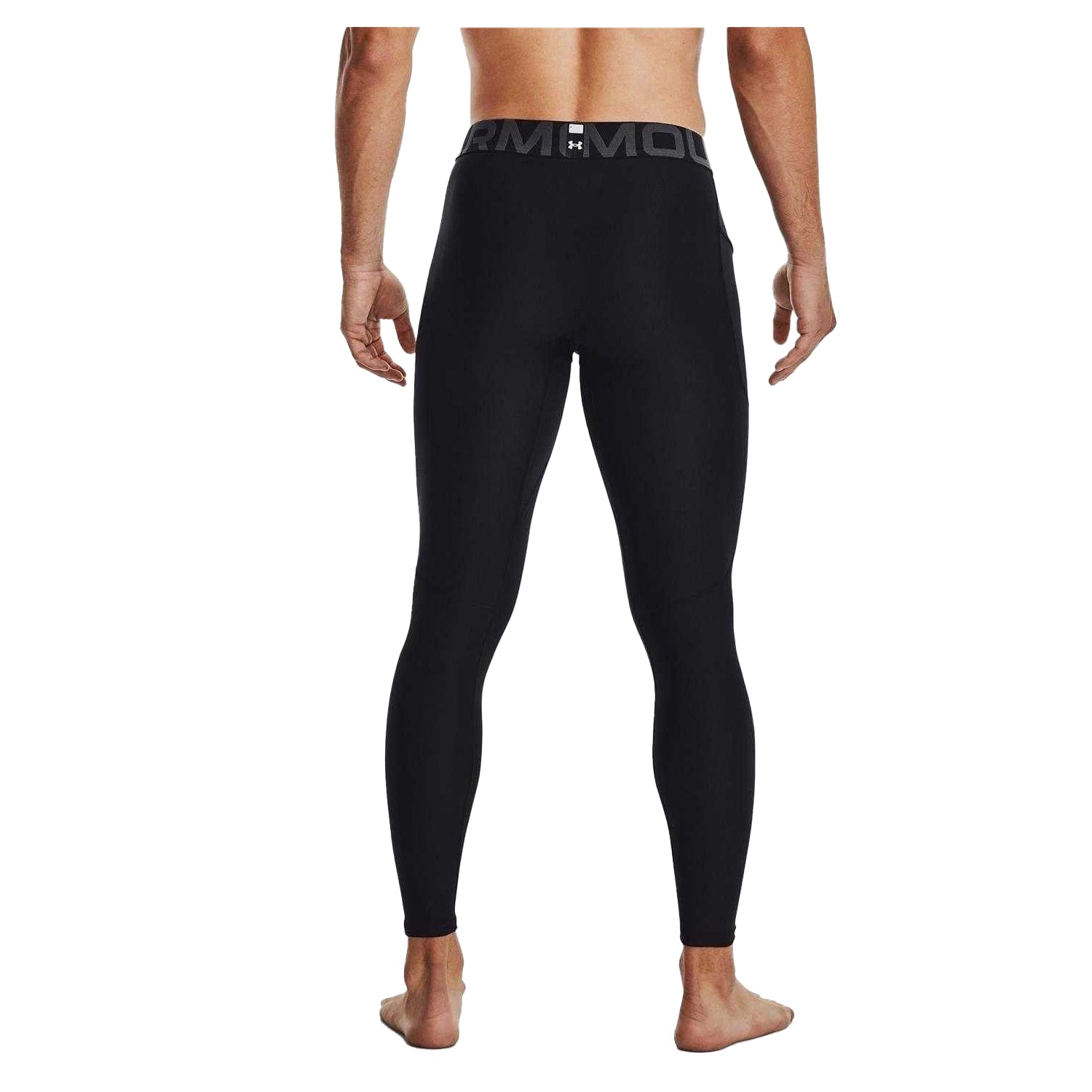 Black - Back - Under Armour Mens HeatGear Leggings