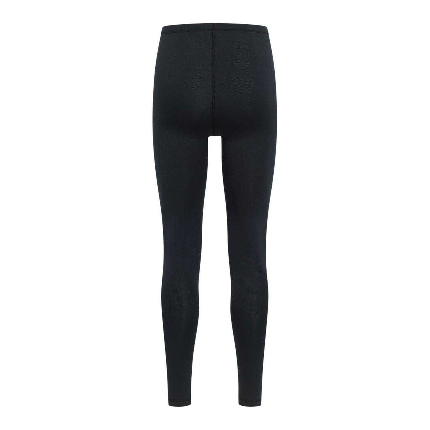 Black - Back - Odlo Mens Slim Base Layer Leggings