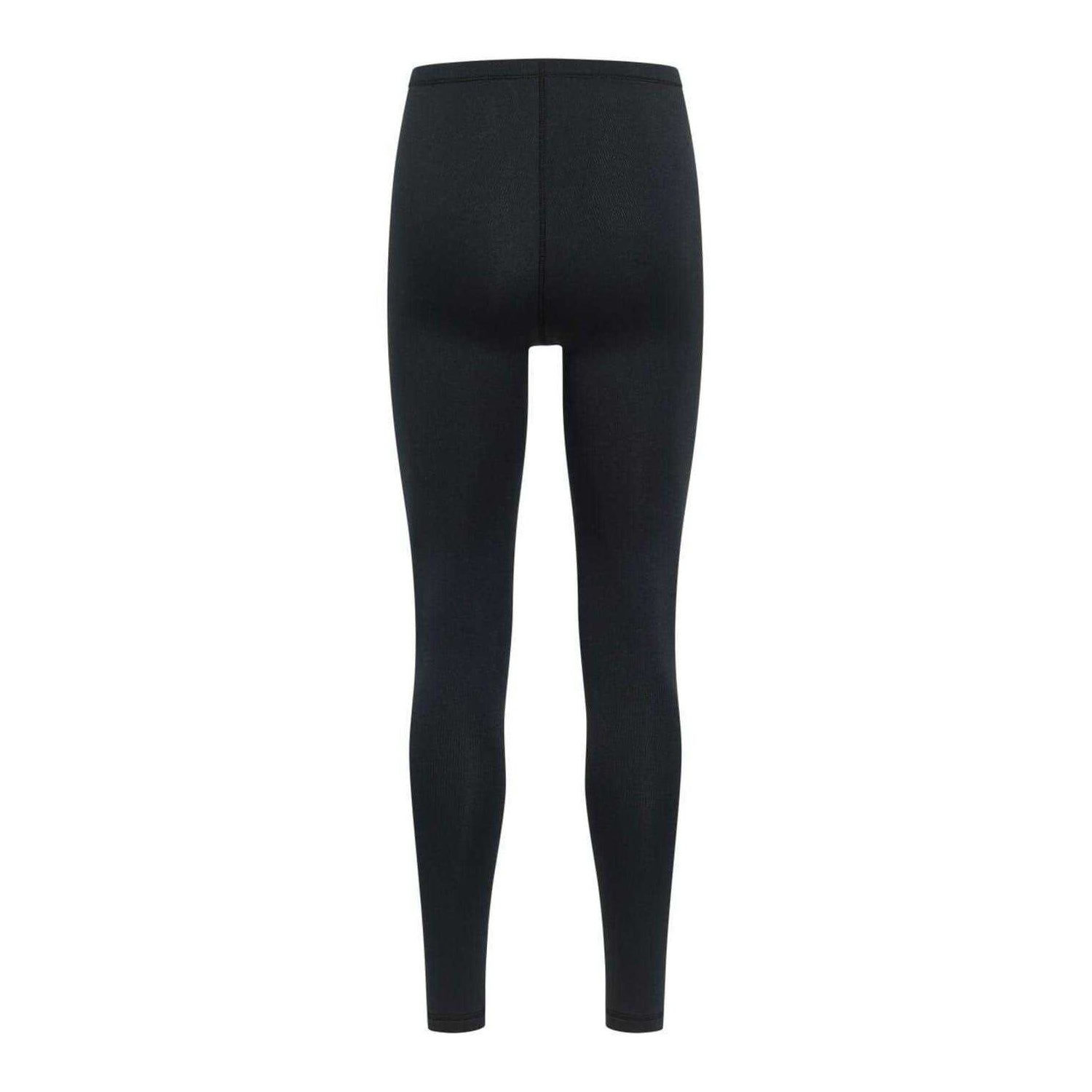 Black - Back - Odlo Mens Slim Base Layer Leggings
