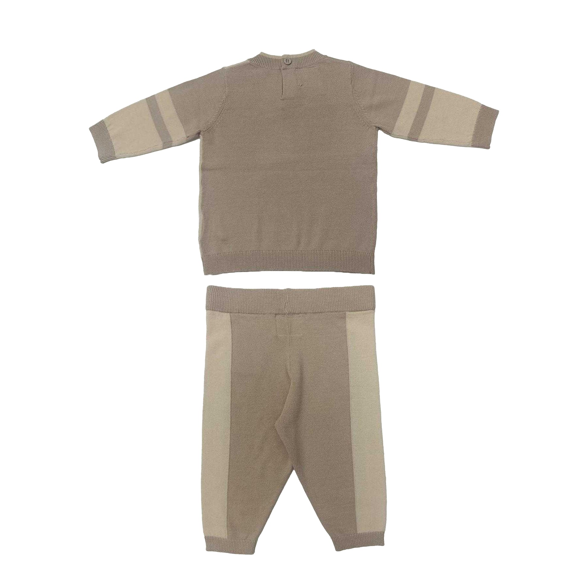Multicoloured - Back - Pretty Green Baby Loungewear Set