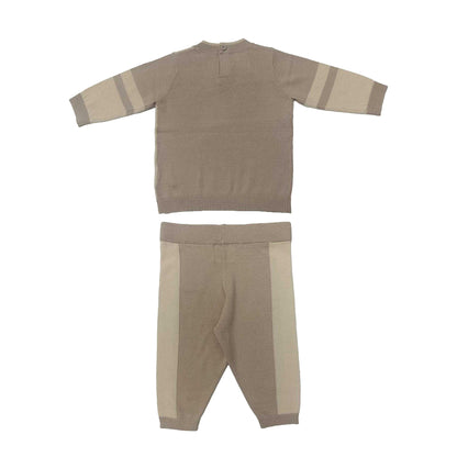 Multicoloured - Back - Pretty Green Baby Loungewear Set