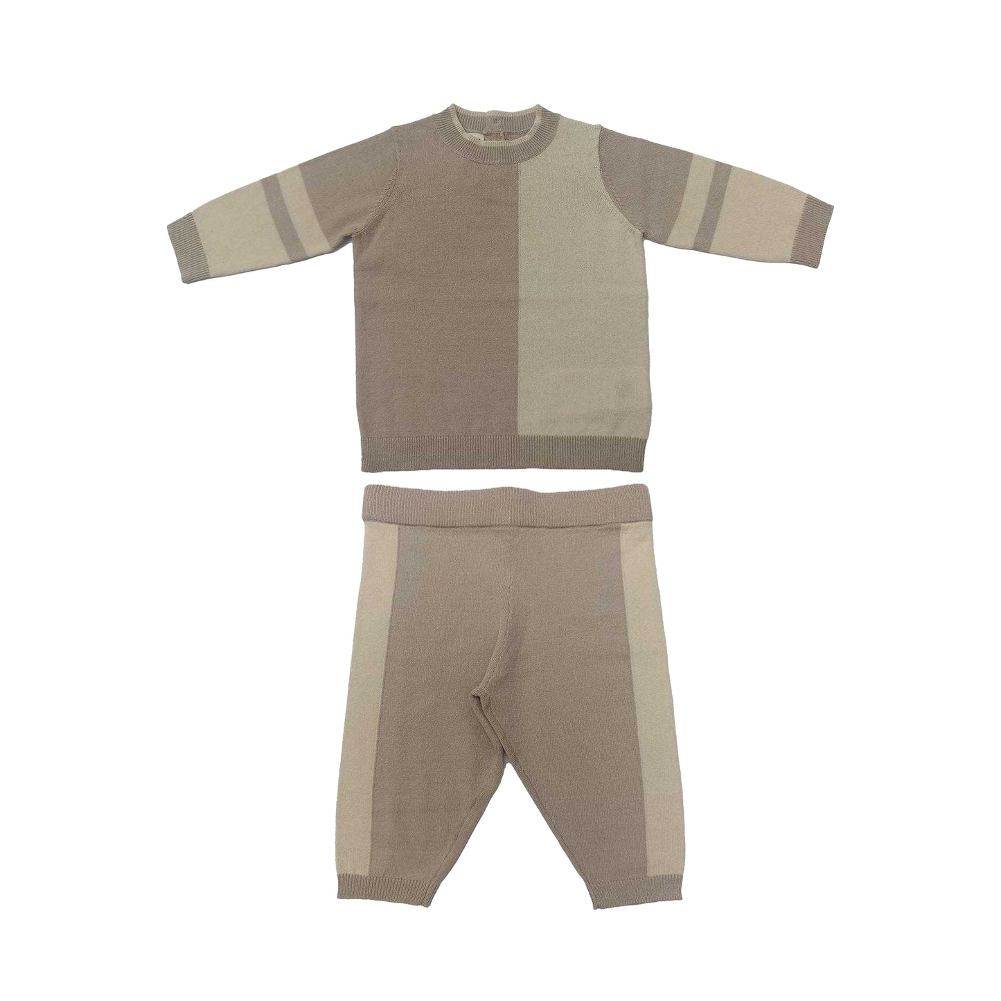 Multicoloured - Front - Pretty Green Baby Loungewear Set