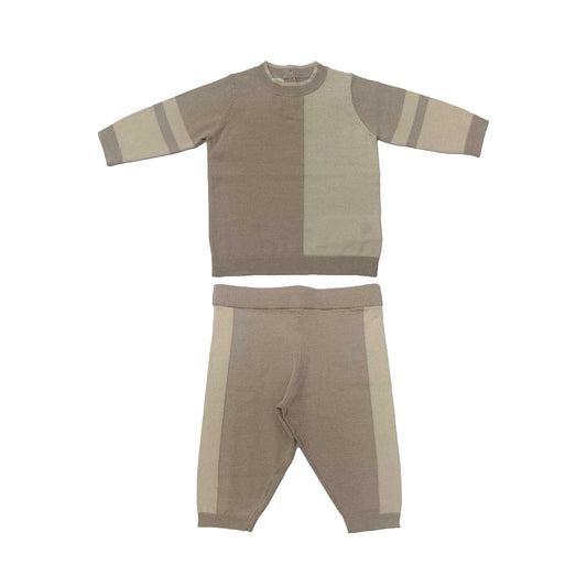 Multicoloured - Front - Pretty Green Baby Loungewear Set