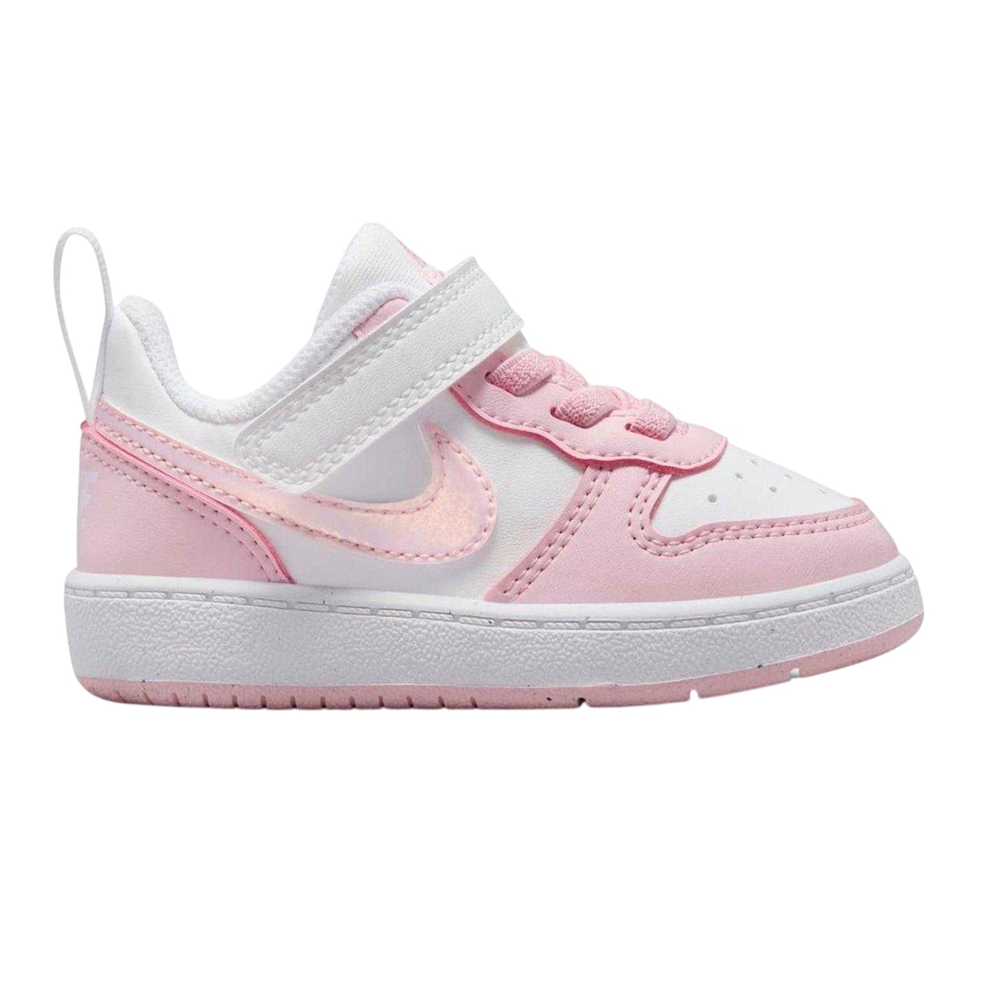 White-Pink - Lifestyle - Nike Baby Court Borough Trainers