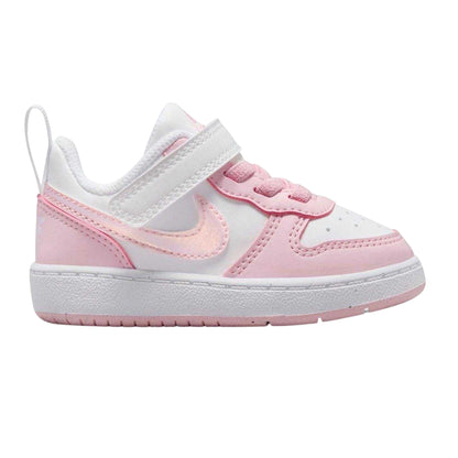 White-Pink - Lifestyle - Nike Baby Court Borough Trainers