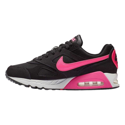 Black-Pink - Side - Nike Girls Air Max Ivo Leather Trainers