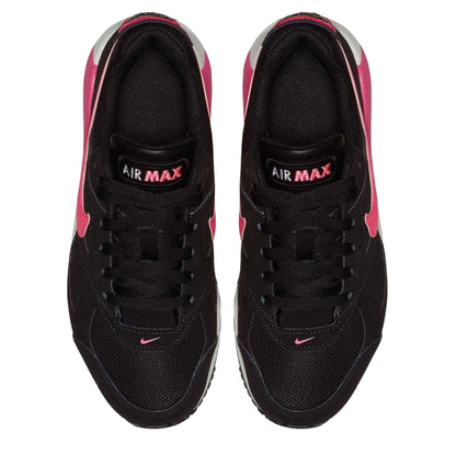 Black-Pink - Pack Shot - Nike Girls Air Max Ivo Leather Trainers