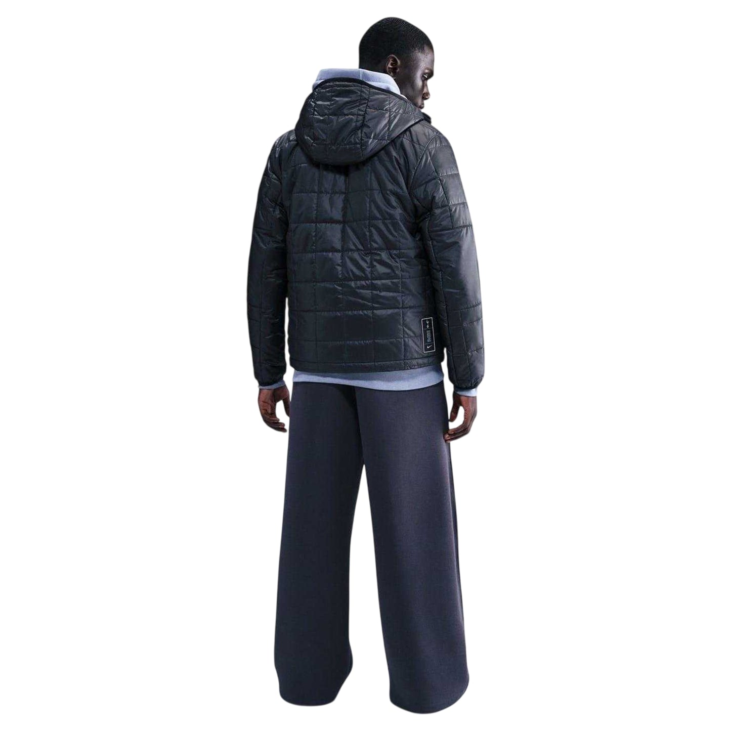 Black-Blue - Back - Nike Unisex Adult Hooded Jacket