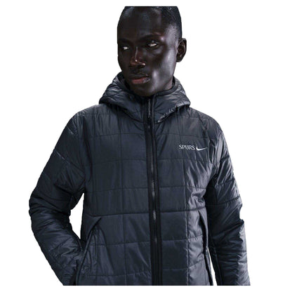 Black-Blue - Side - Nike Unisex Adult Hooded Jacket