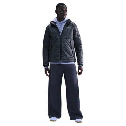 Black-Blue - Front - Nike Unisex Adult Hooded Jacket