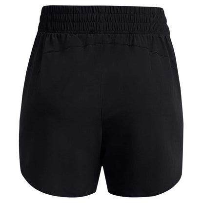 Black - Back - Under Armour Womens-Ladies Vanish Running Shorts