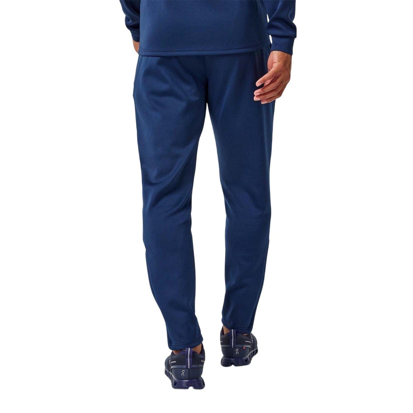 Navy - Back - Everlast Mens Essential Tracksuit Bottoms