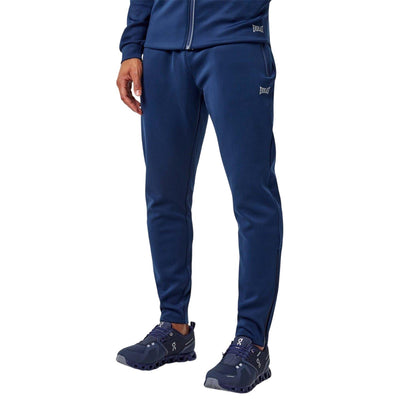 Navy - Side - Everlast Mens Essential Tracksuit Bottoms