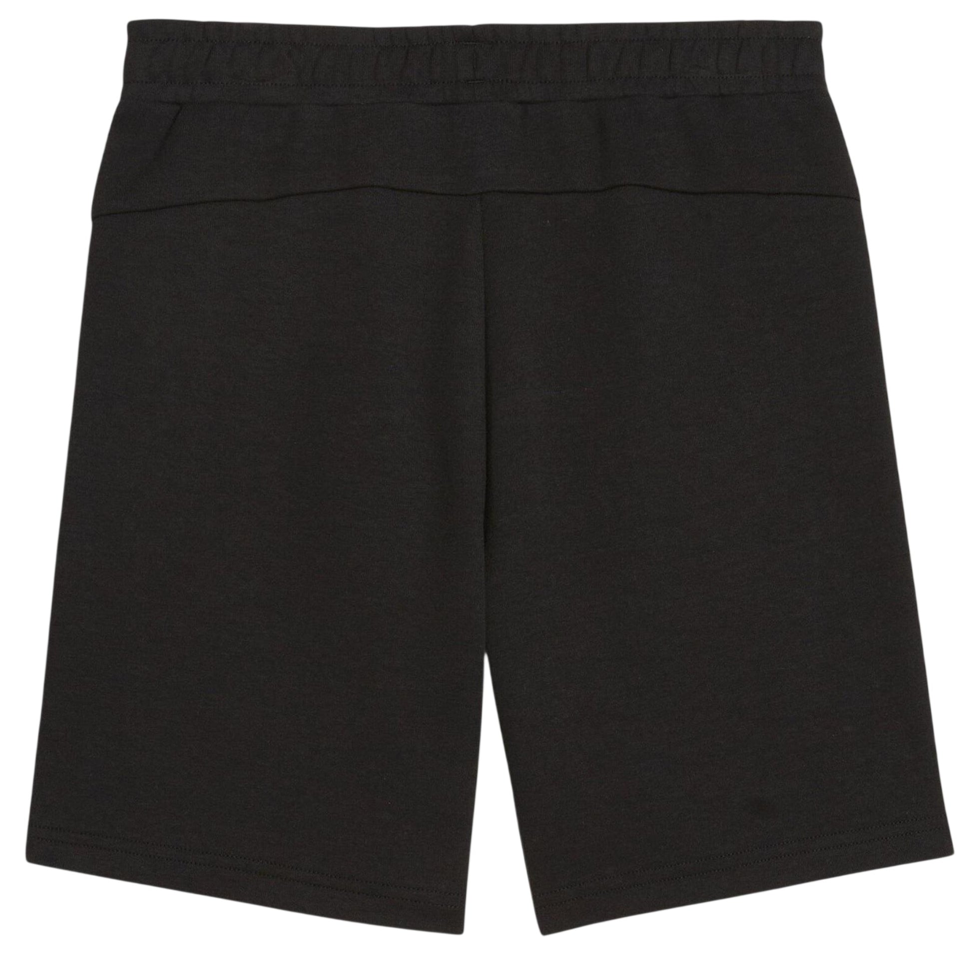 Puma Black - Back - Puma Childrens-Kids Jersey Shorts