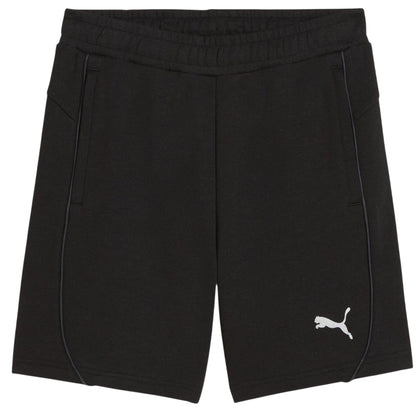 Puma Black - Front - Puma Childrens-Kids Jersey Shorts